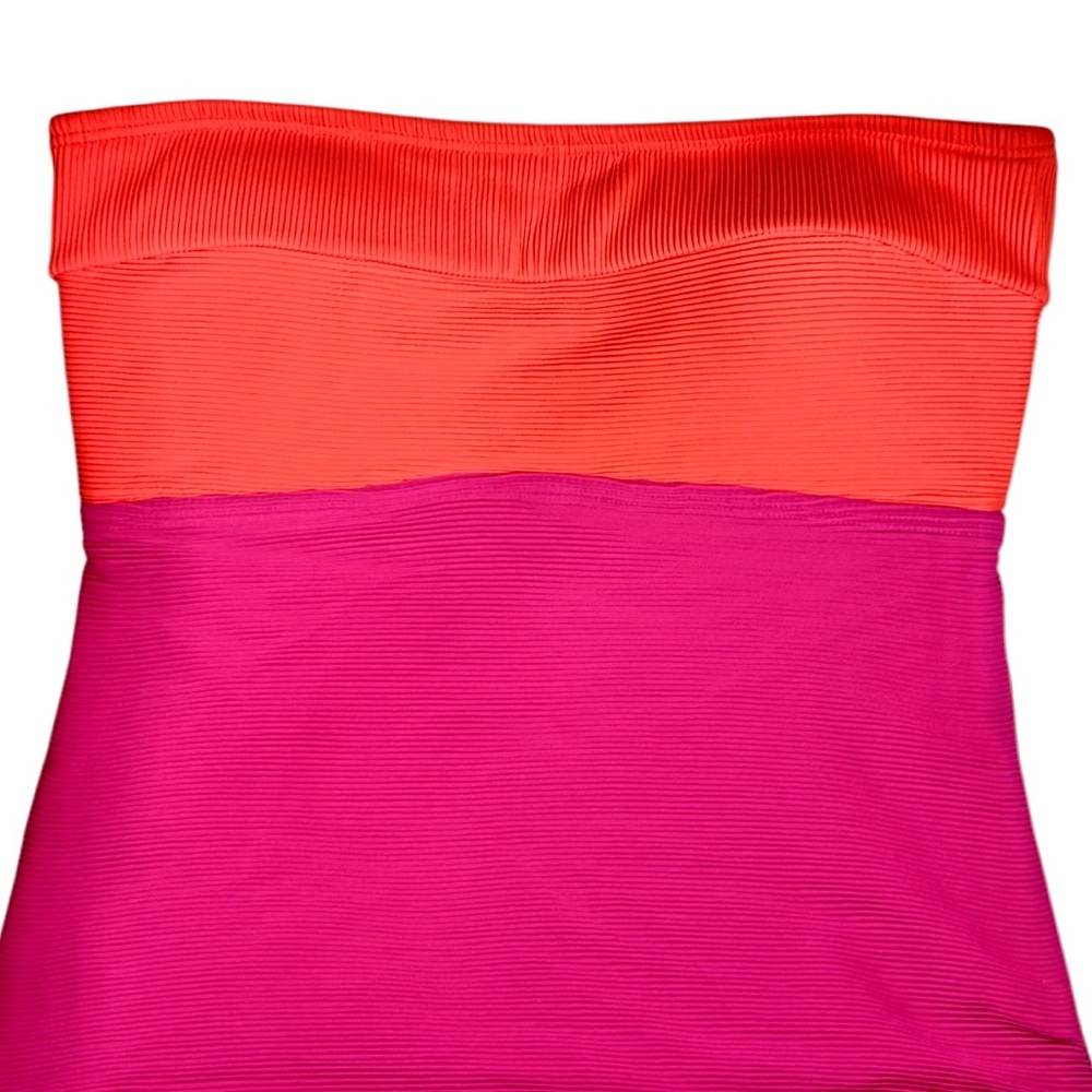 Tommy Bahama Ocean Point Colorblock Bandeau Tankini Top - Picture 6 of 10